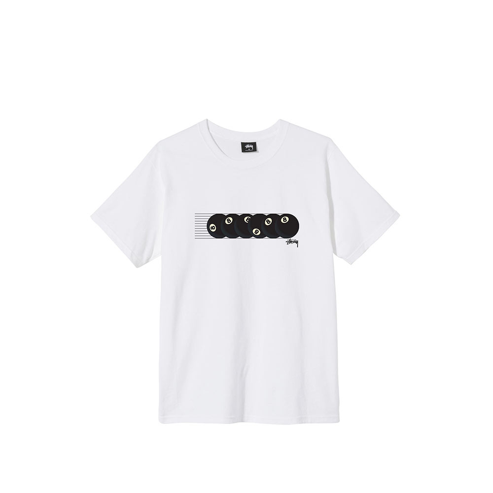 Stussy Rollin' Tee White 1904580