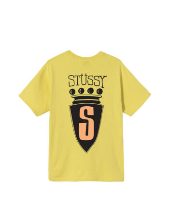 Stussy S Crest Tee Lemon 1904581