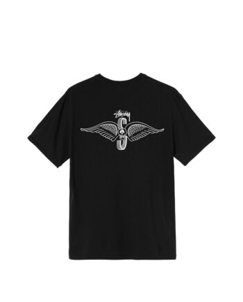 Stussy Skull Wings Tee Black 1904592