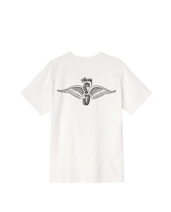 Stussy Skull Wings Tee White 1904592