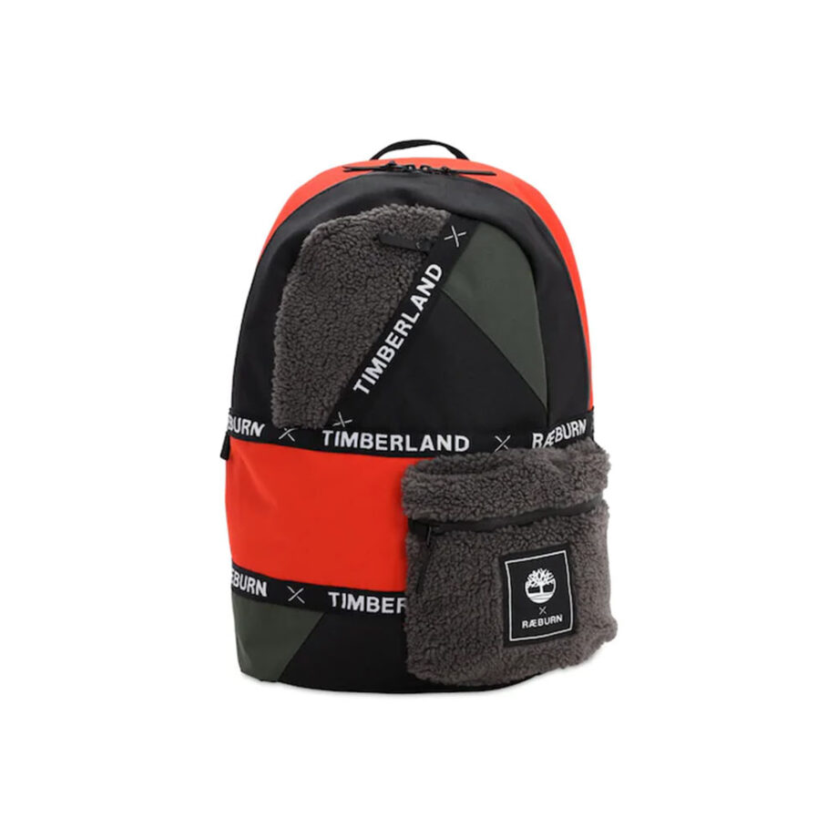 Timberland x Raeburn Sherpa Backpack Dark Green / Grey / Spicy TB0A2GKZ-959