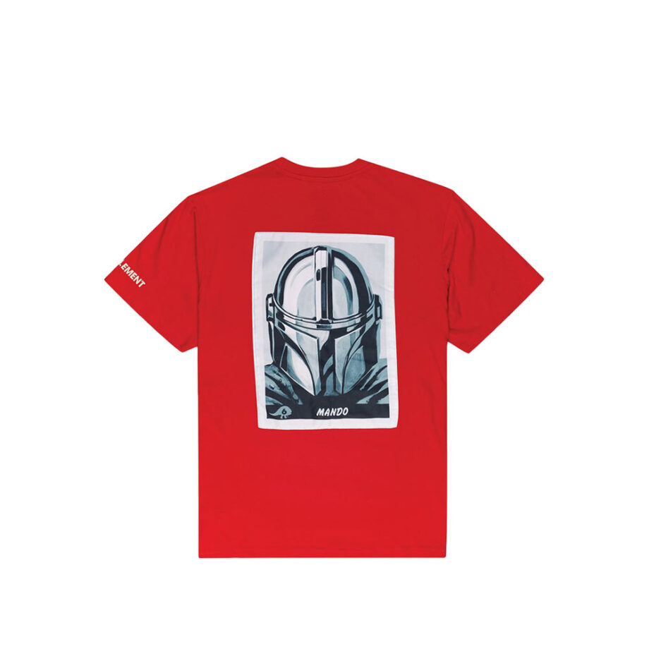 Element x Star Wars Mando T-Shirt Fire Red U1-SS03-ELF0