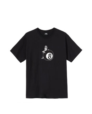 Stussy Behind The 8 Ball Black Tee 1904616