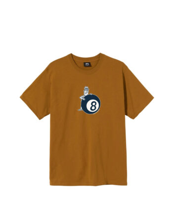 Stussy Behind The 8 Ball Caramel Tee 1904616