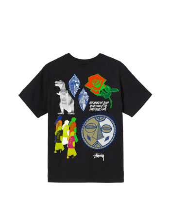 Stussy Funky Tribe Tee Black 1904620