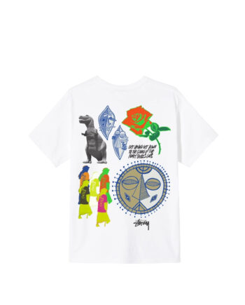 Stussy Funky Tribe Tee White 1904620