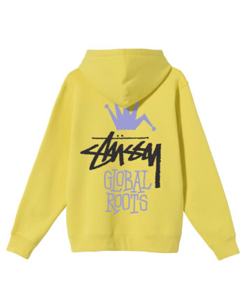 Stussy Global Roots Hood Lemon 1924622
