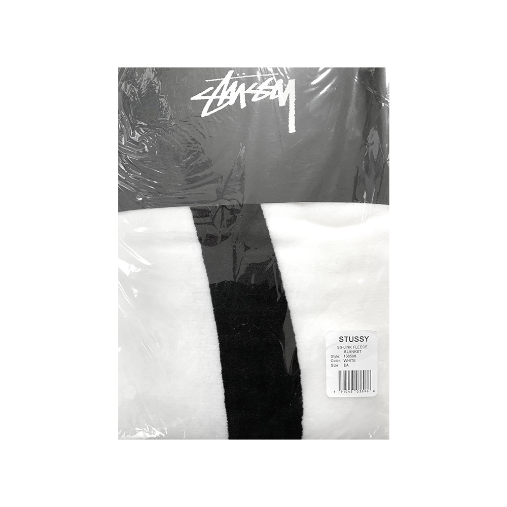 Stussy SS Link Fleece Blanket White 138598