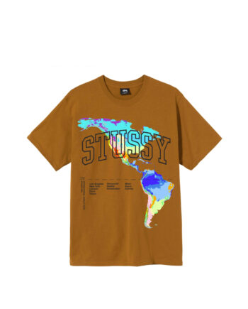 Stussy Thermal Tee Caramel 1904630