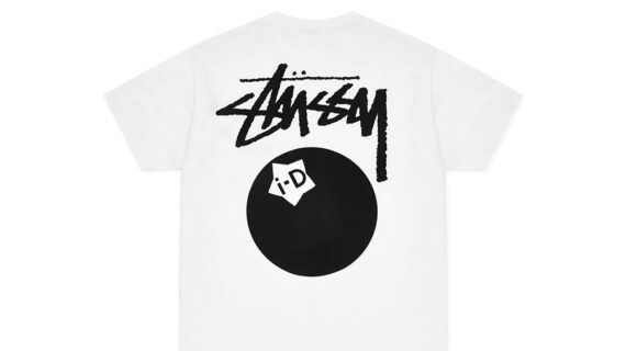 Stussy x I-D 8 Ball Pig Dyed Tee Natural 3903314