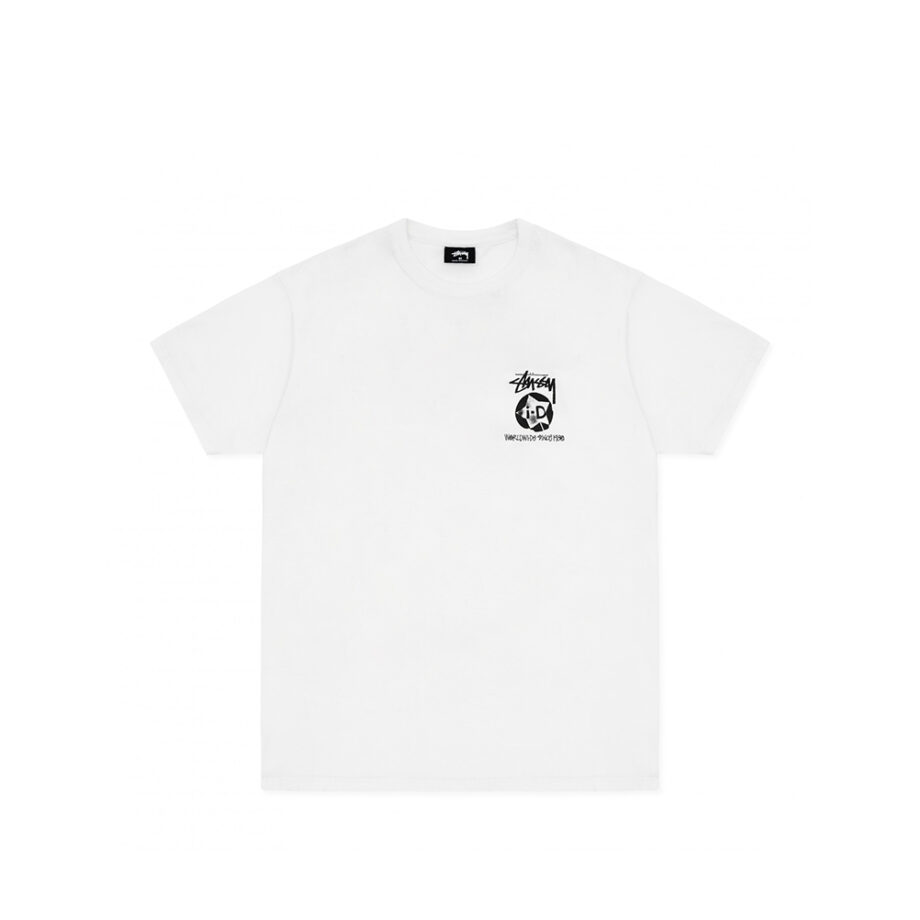 Stussy x I-D 8 Ball Pig Dyed Tee Natural 3903314