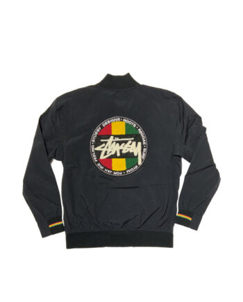Stussy Roots Reggae Jacket Black STU-015530