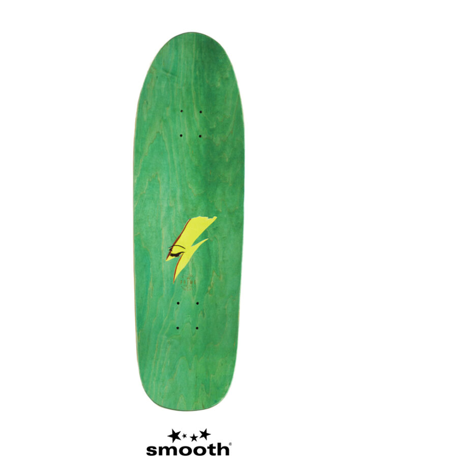 Jason Adams x Jason Lee David Bowie Green Skateboard Deck 9.5"