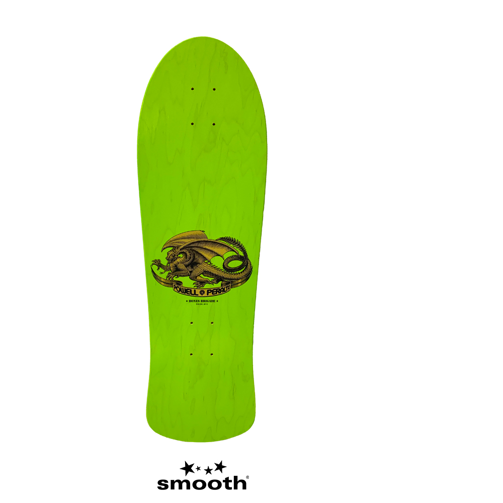 Powell Peralta x Lance Mountain Bones Brigade Skateboard Deck Lime 9.9"