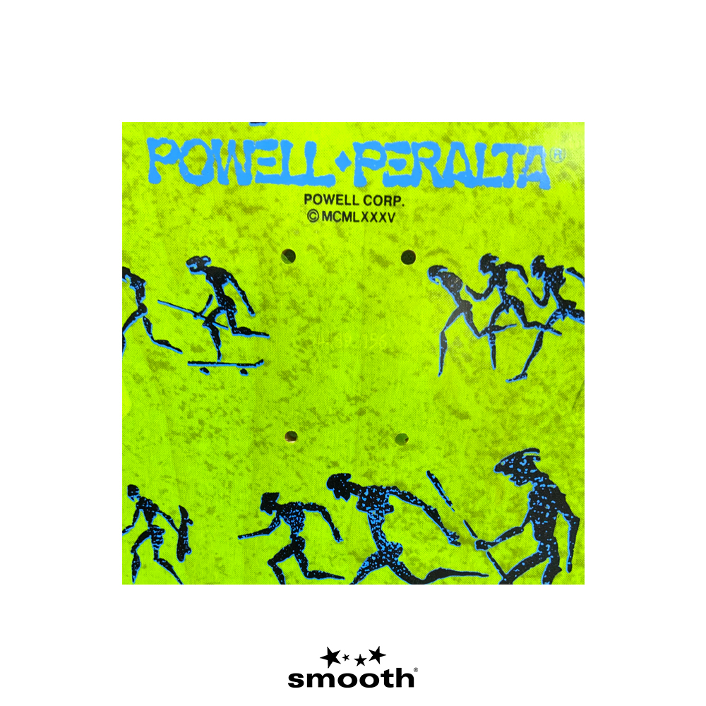 Powell Peralta x Lance Mountain Bones Brigade Skateboard Deck Lime 9.9"