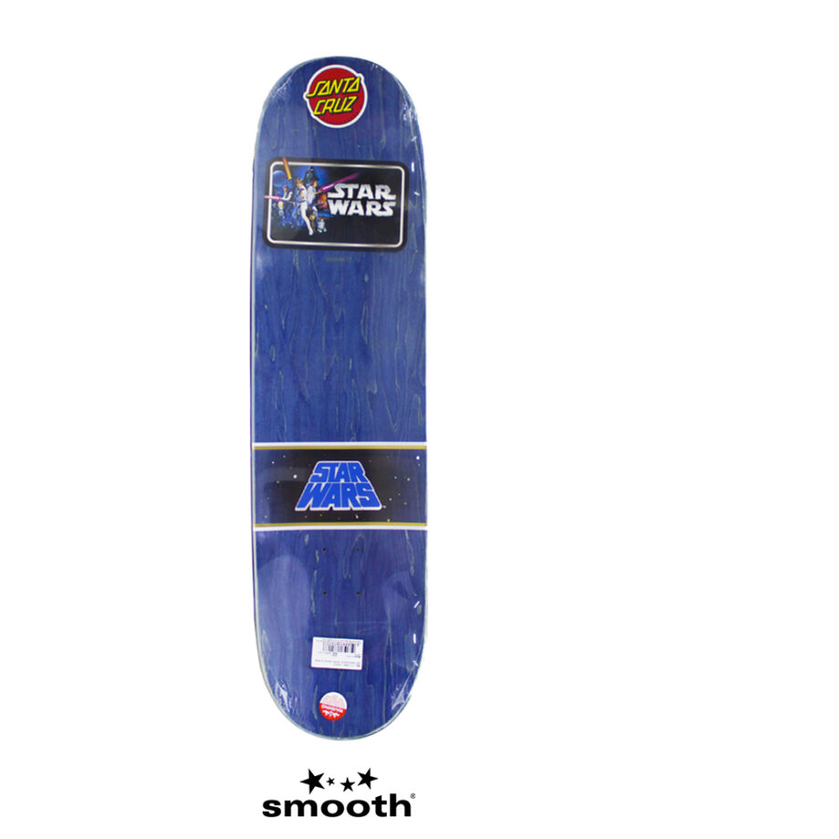 Santa Cruz Star Wars Droids Skateboard Deck Blue/Grey 11113381-67217 8.375"