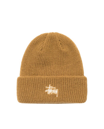 Stussy Basic Cuff Beanie Camel 132998