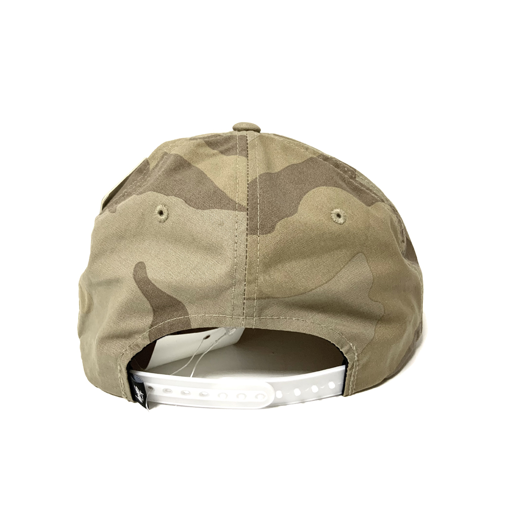 Stussy Camo Stock Snapback Ballcap Khaki 131232