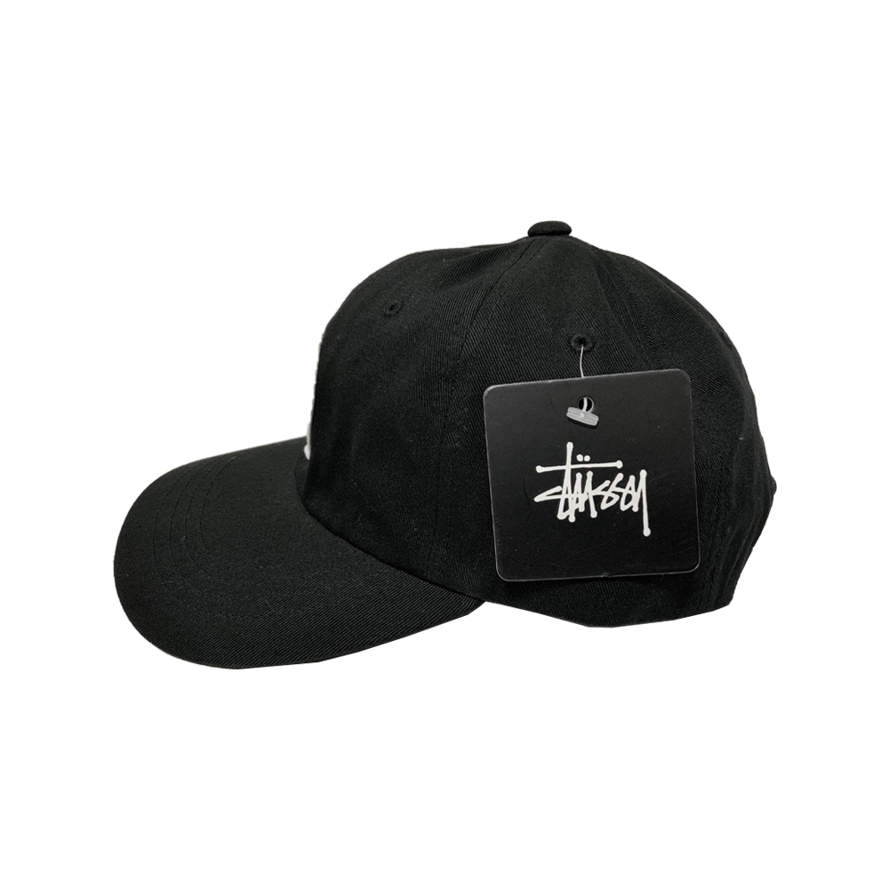 Stussy Heel Bruise Classic Cap Black 332022