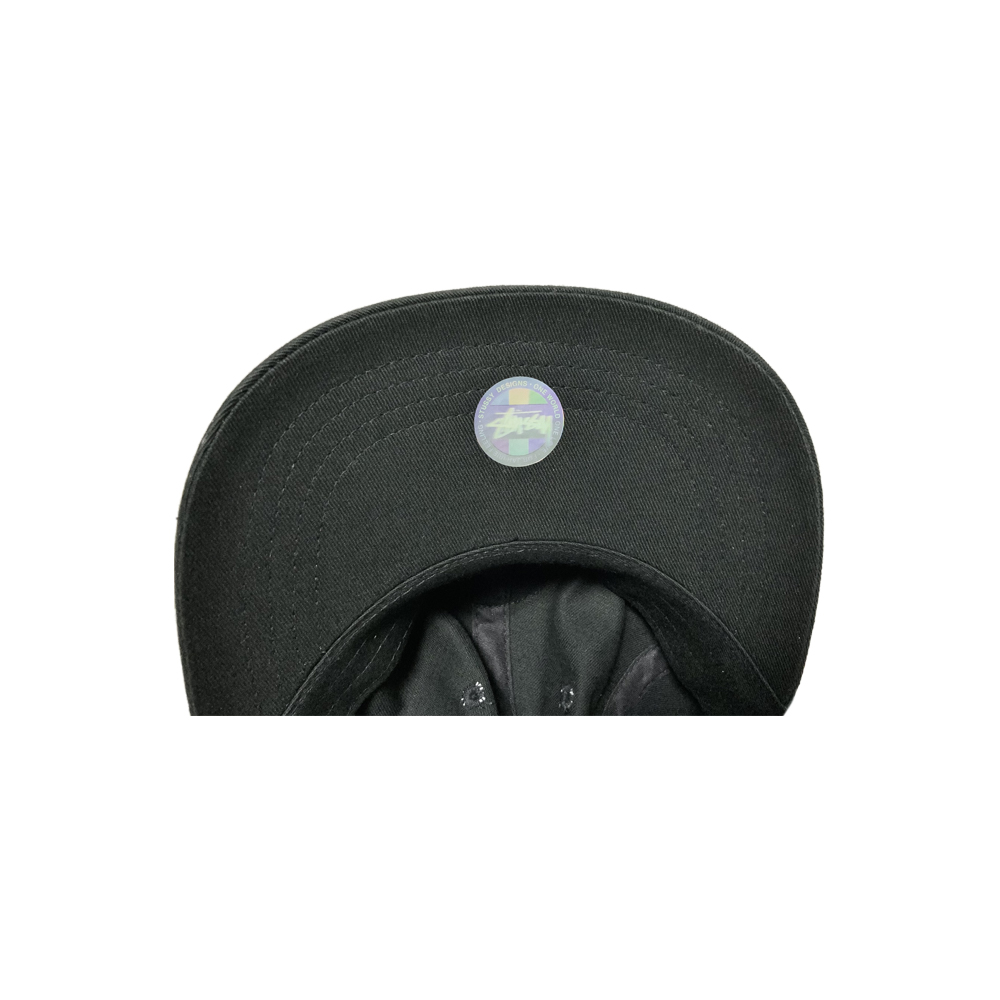 Stussy Heel Bruise Classic Cap Black 332022