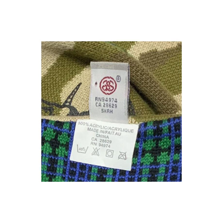 Stussy Reversible Scarf Camo Olive RN94794CA28629