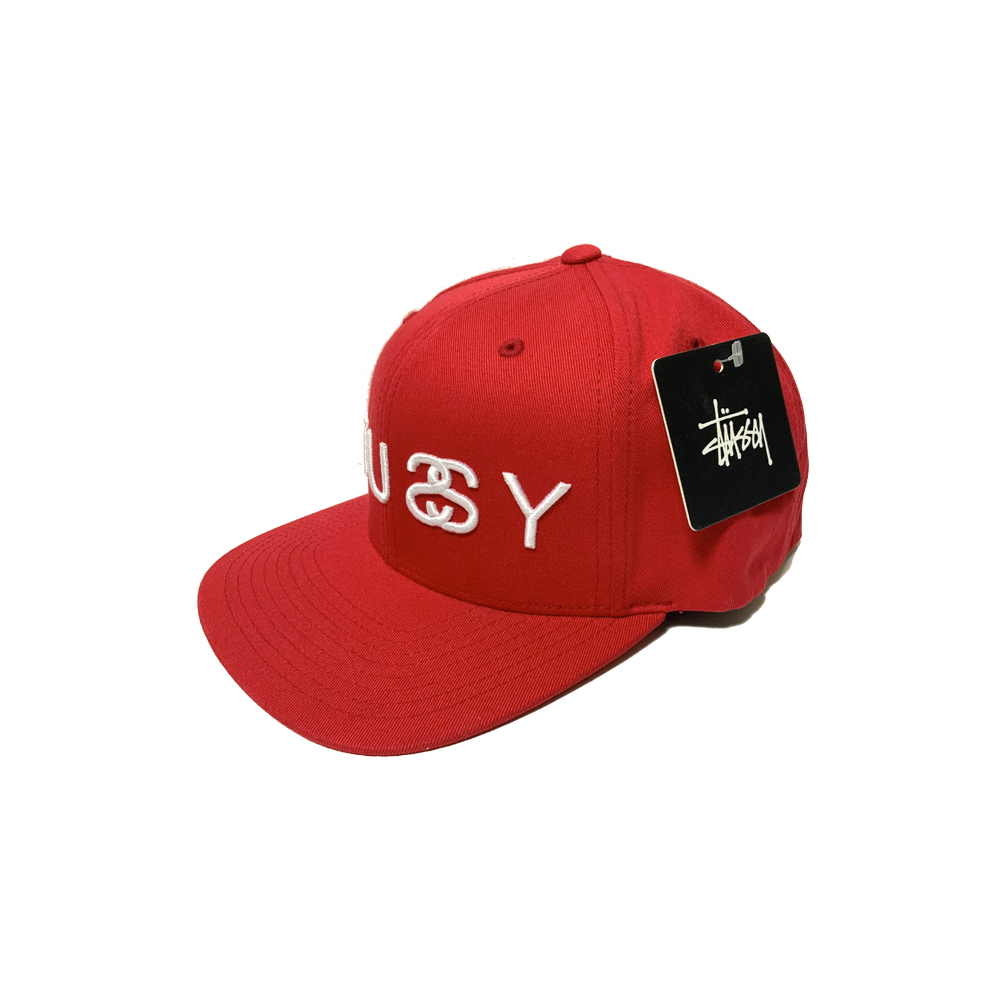 Stussy SnapBack Cap Red 232024