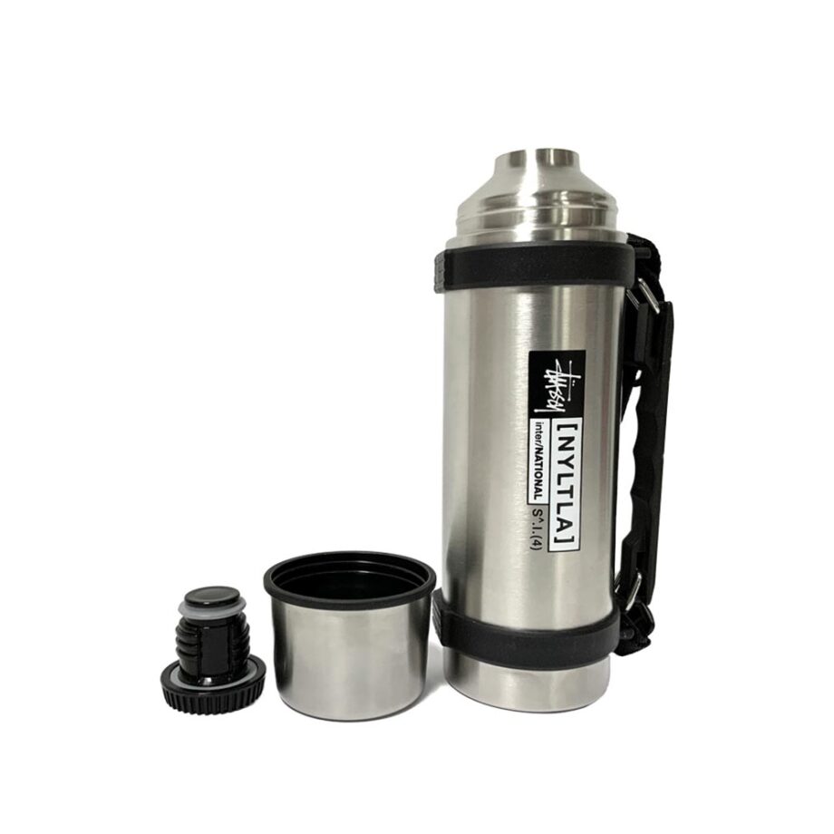 Stussy Stainless Steel Thermos Silver