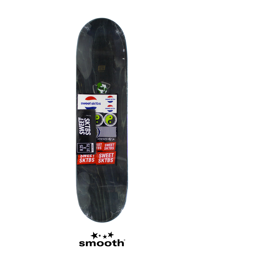Sweet Sktbs Faces Lilac Skateboard Deck Lilac & Black 7332846354201 - 8.25"