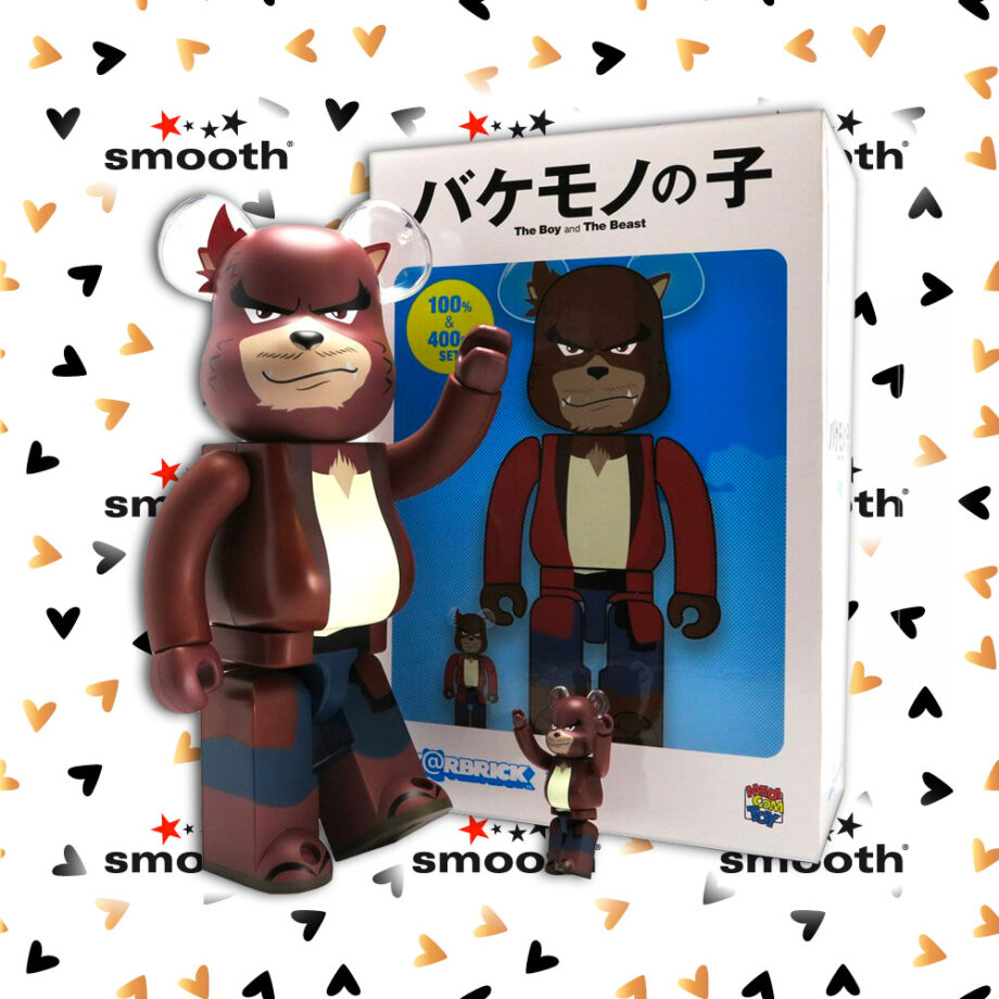 Medicom Toy Kumatetsu (The Boy and the Beast) Bearbrick Set 100% 400%