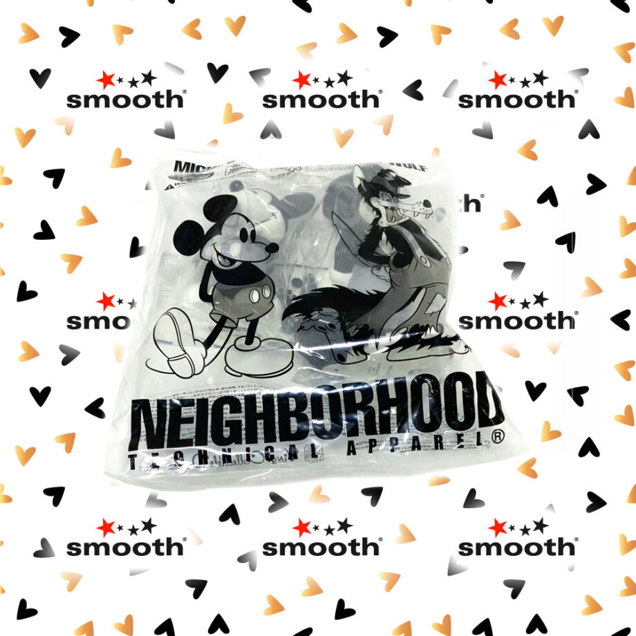 Medicom Toy x Neighborhood x Disney Vinyl Collectible Dolls Mickey Mouse & Big Bad Wolf