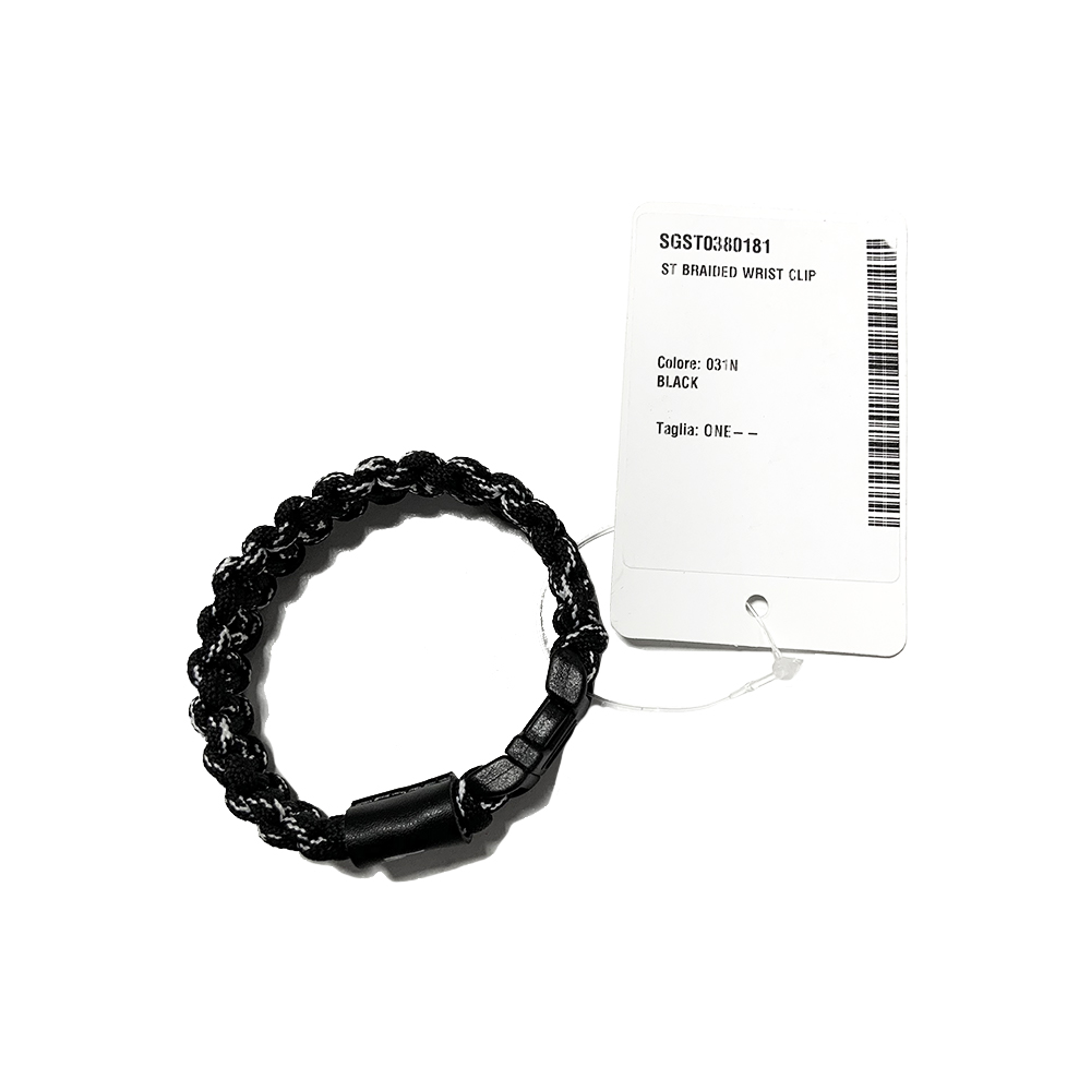 Stussy Braided Wrist Clip Black 0380181