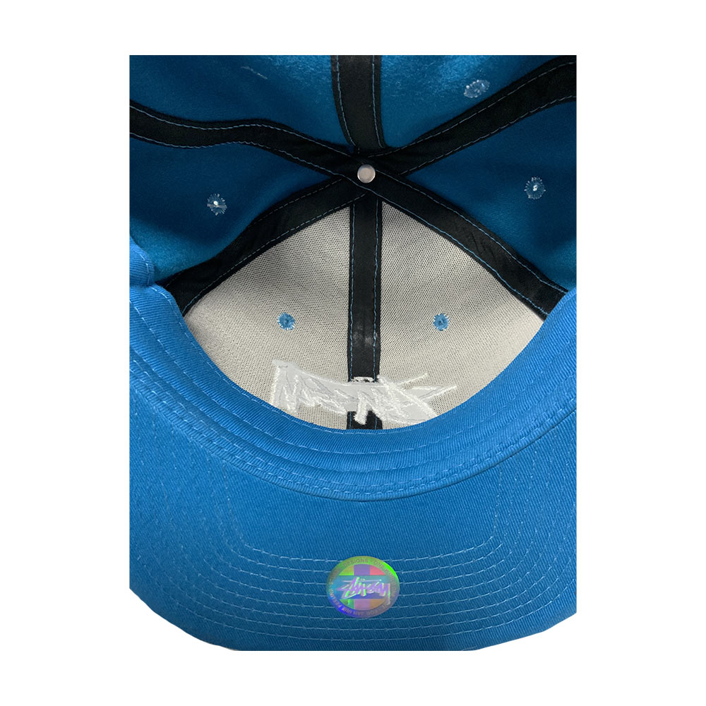 Stussy Stock Wool Snapback Ballcap Blue 131264