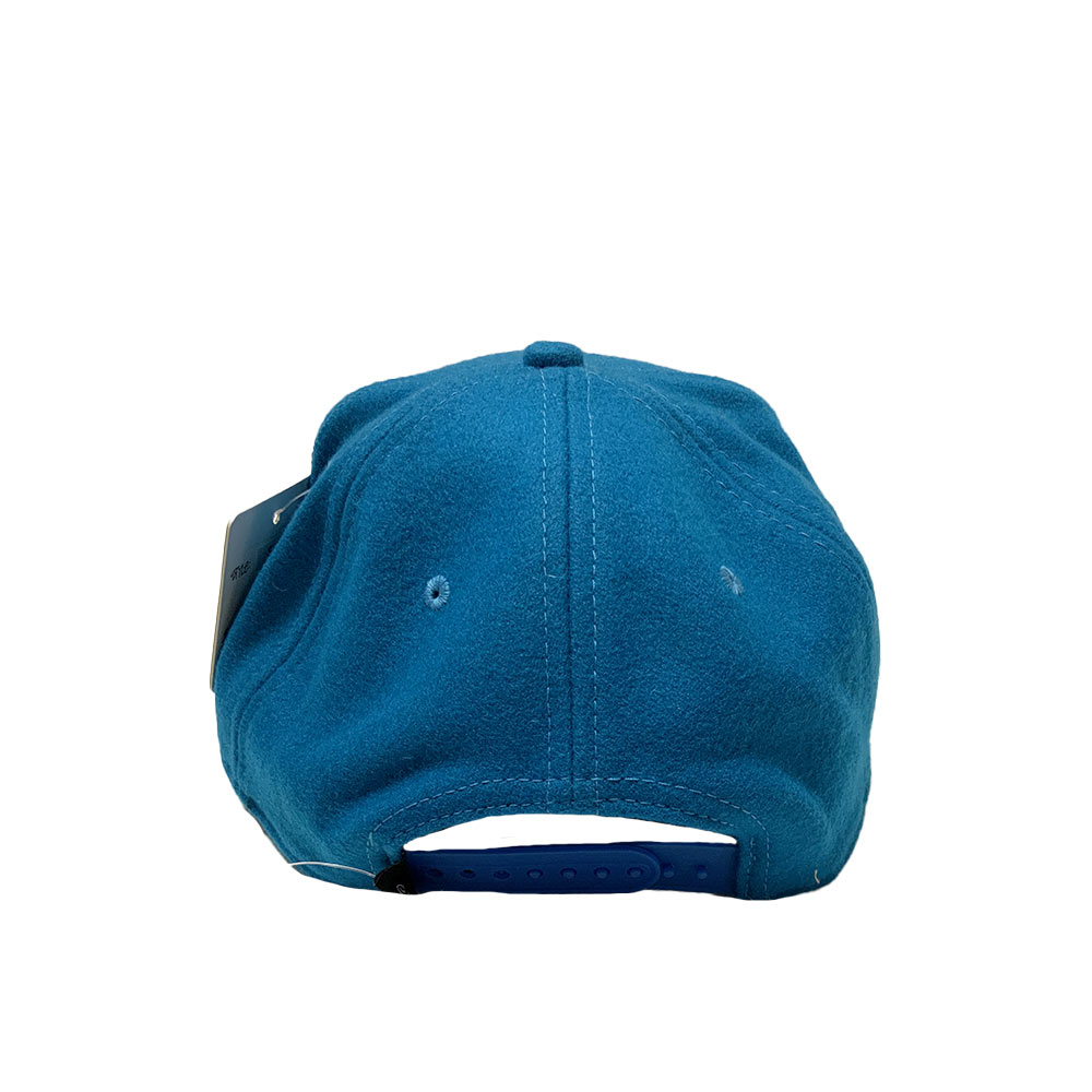 Stussy Stock Wool Snapback Ballcap Blue 131264
