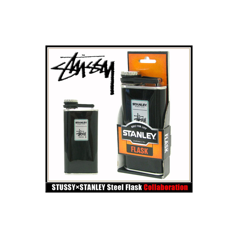 Stussy x Stanley Steel Flask Black 10-00837-008