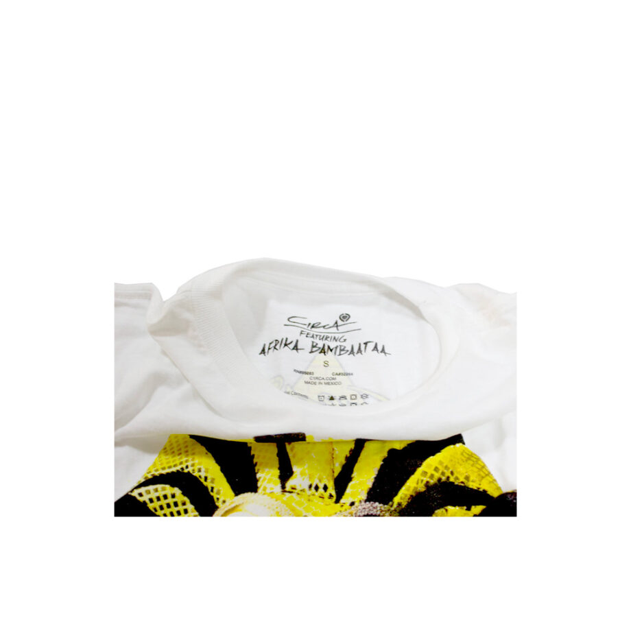 C1rca Afrika Bambaataa T-Shirt Zulu Collection White Limited Edition