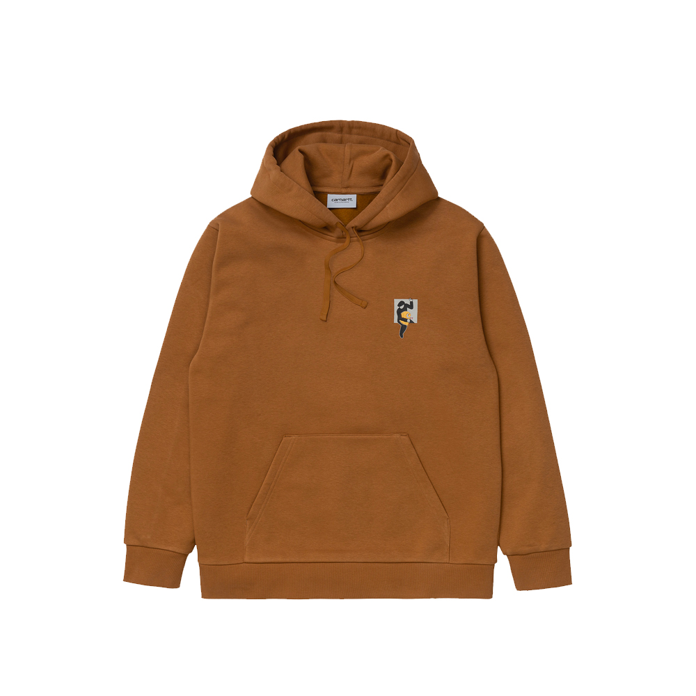 carhartt sweater brown