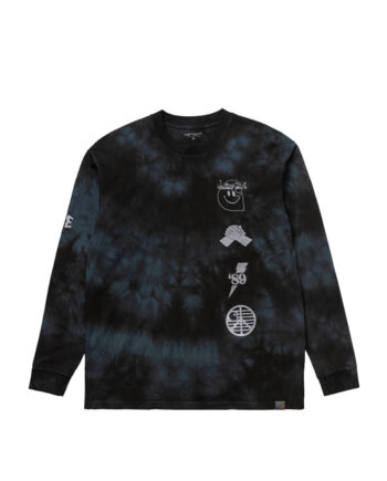 Carhartt Wip L/S Tab T-Shirt Black/White I028933-14