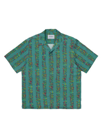 Carhartt Wip S/S Transmission Shirt Transmission Print/Hydro I028794-9