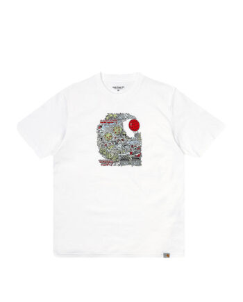 Carhartt Wip S/S Treasure C T-Shirt White I029021-2