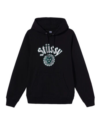 Stussy City Seal Embroidered Hood Black 118424