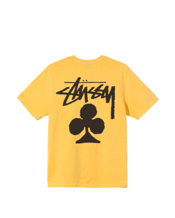Stussy Club Pigment Dyed Tee Yellow 1904670