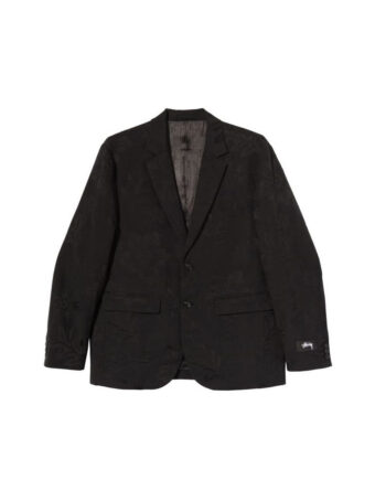 Stussy Hawaiian Jacquard Coat Black 115560