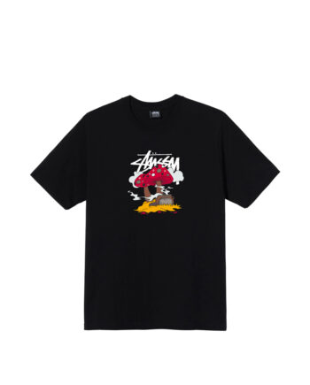 Stussy Something's Cooking Tee Black 1904657