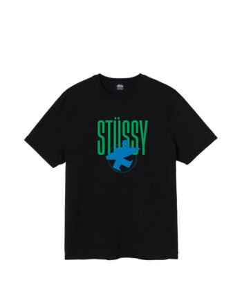 Stussy Surfman Pigment Dyed Tee Black 1904674