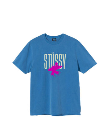 Stussy Surfman Pigment Dyed Tee Blue 1904674