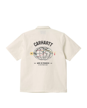 Carhartt Wip S/S Cartograph Shirt Wax I028806-15
