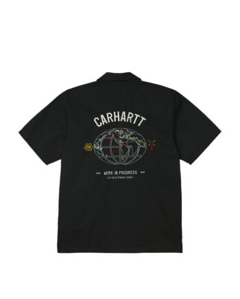 Carhartt Wip S/S Cartograph Shirt Black I028806-9