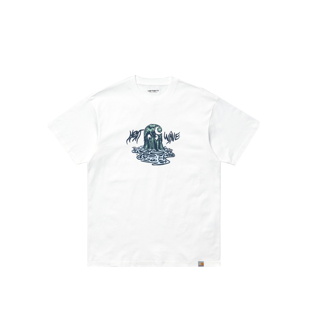 Carhartt Wip S/S Heat Wave T-Shirt White I029024-2