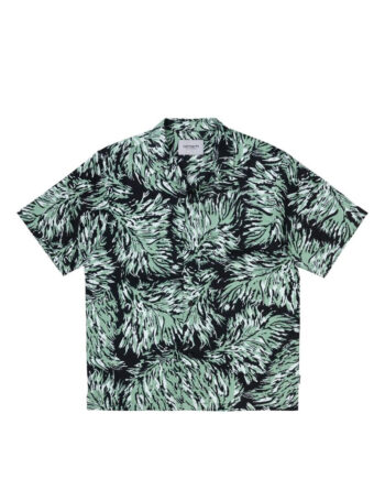 Carhartt Wip S/S Hinterland Shirt Hinterland Print/Black I028796-3