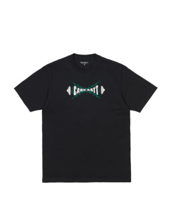 Carhartt Wip S/S Wave Script T-Shirt Black I029030-14